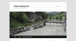 Desktop Screenshot of citizen-statistician.org